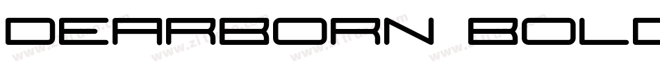 Dearborn Bold字体转换